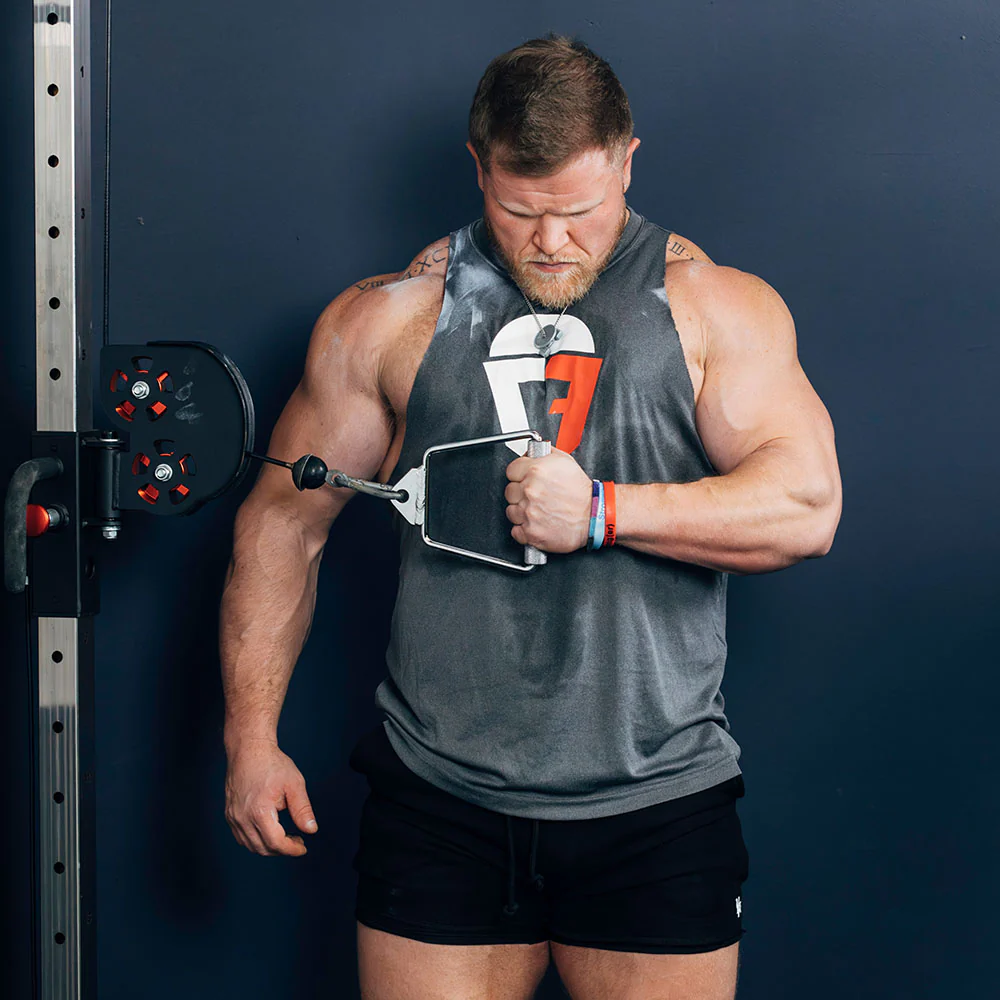 Rotating D-Handle Cable Machine Attachment - Image 3