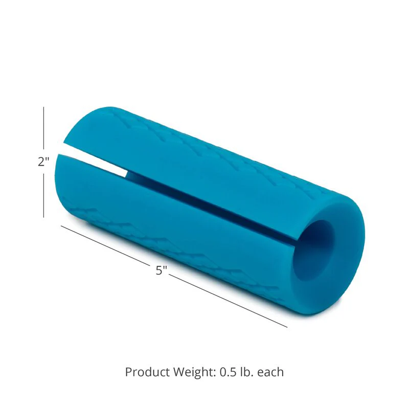2" Blue Weight Bar Grips - Image 8