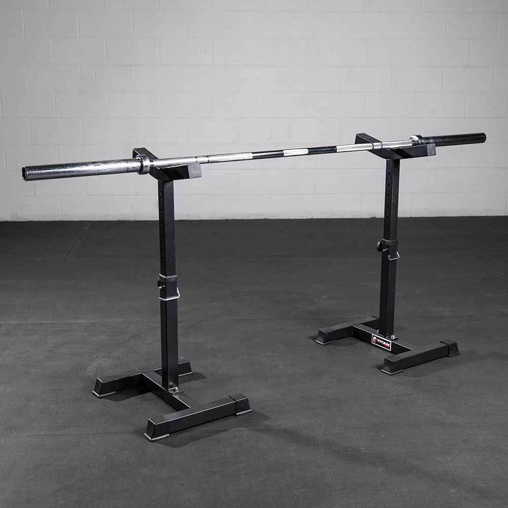 Independent Bench Press Spotter Stands - Image 4