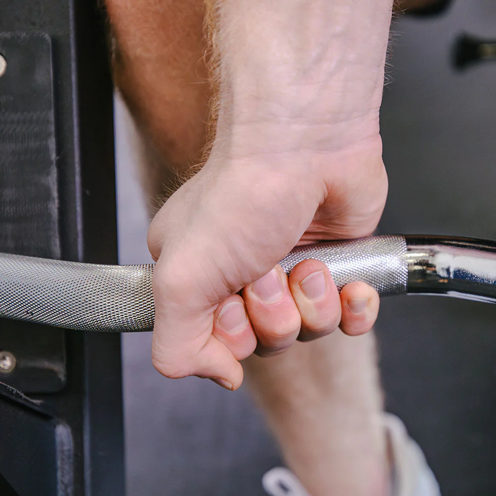 Performance Series Olympic EZ Curl Barbell - Image 4