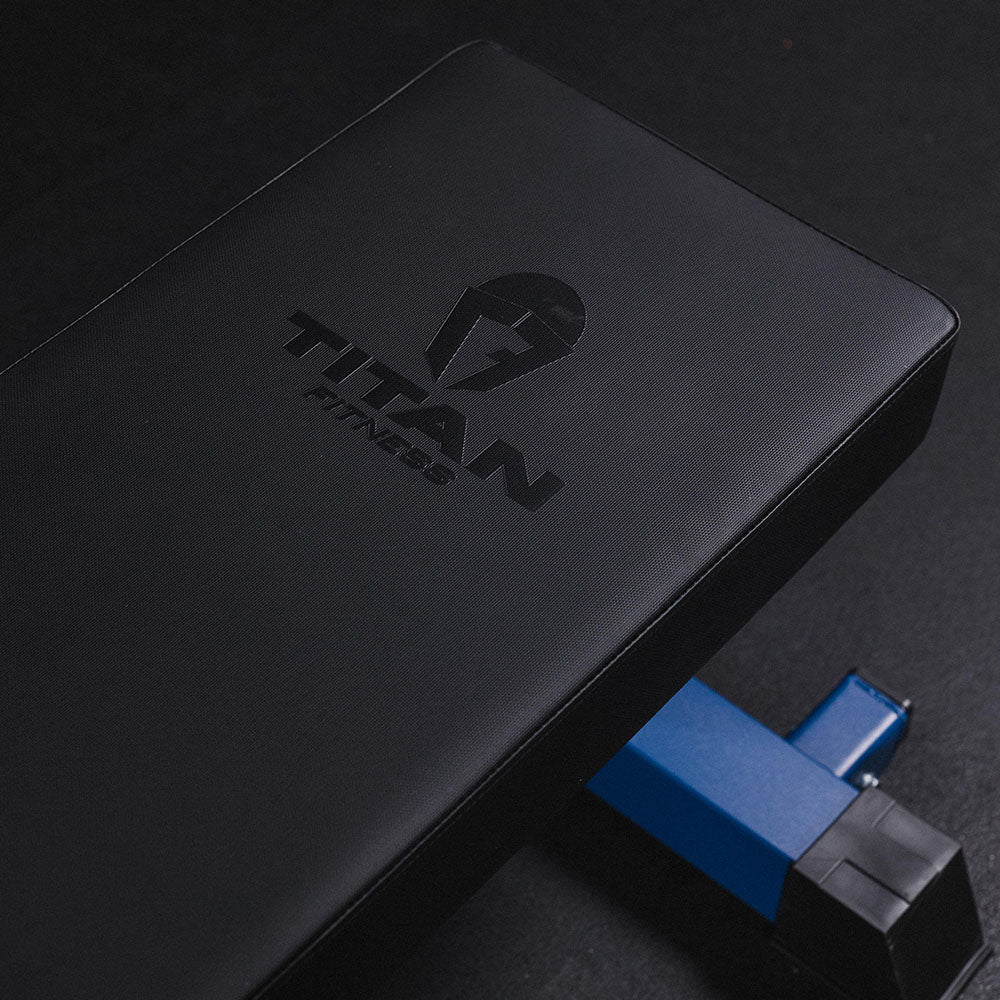 TITAN Series Single Post Flat Bench - Image 31