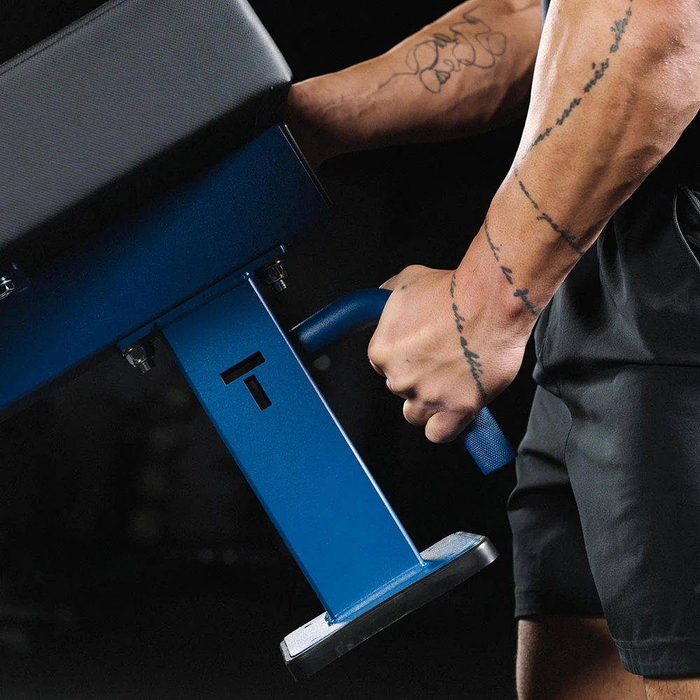 TITAN Series Single Post Flat Bench - Image 33
