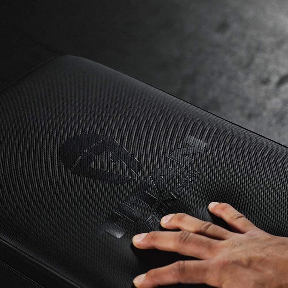 TITAN Series Single Post Flat Bench - Image 15