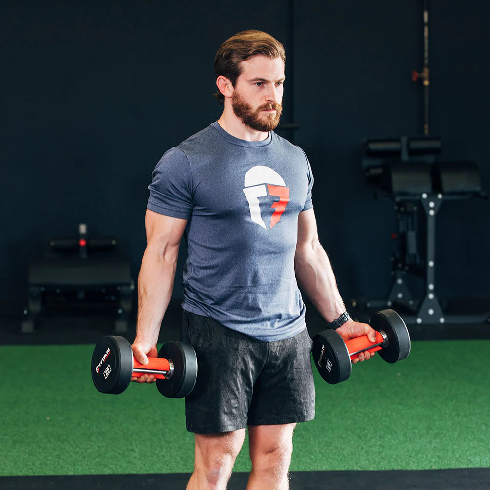 2" Red Weight Bar Grips - Image 3