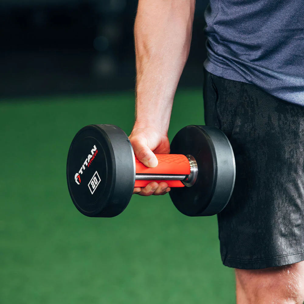 2" Red Weight Bar Grips - Image 4