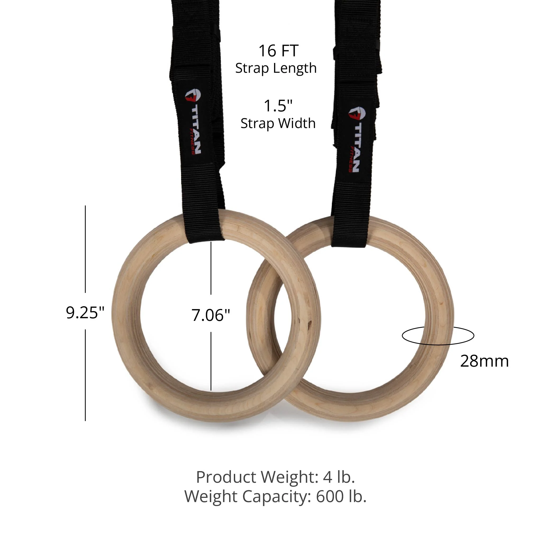 28mm Gymnastic Rings - Image 10