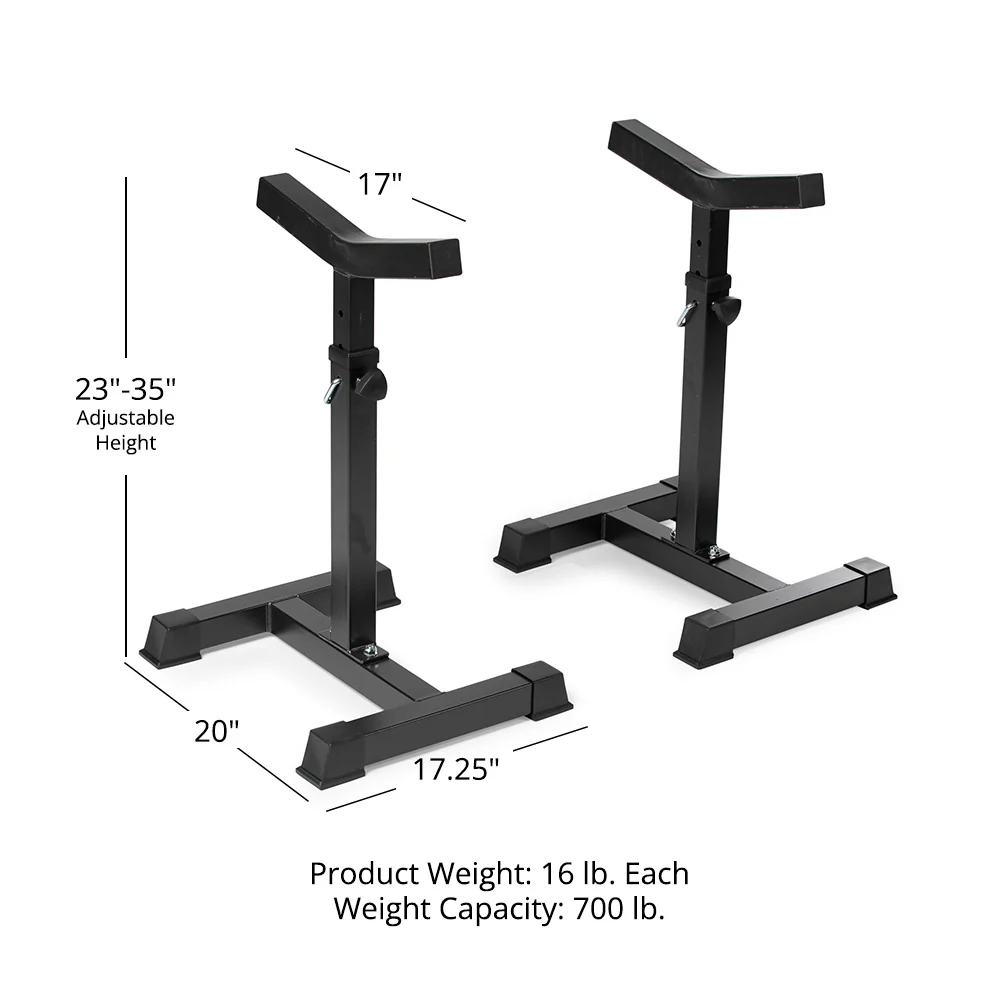 Independent Bench Press Spotter Stands - Image 8