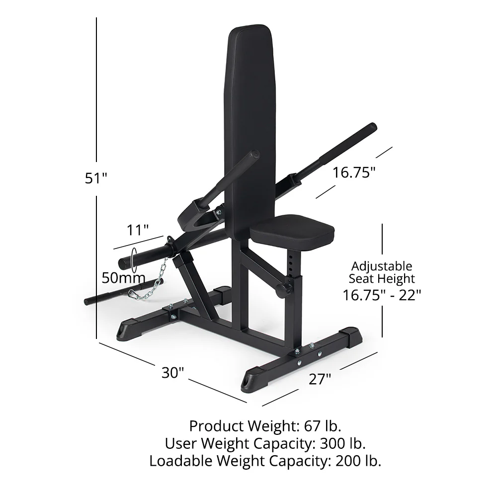 Plate-Loaded Seated Dip Machine - Image 10