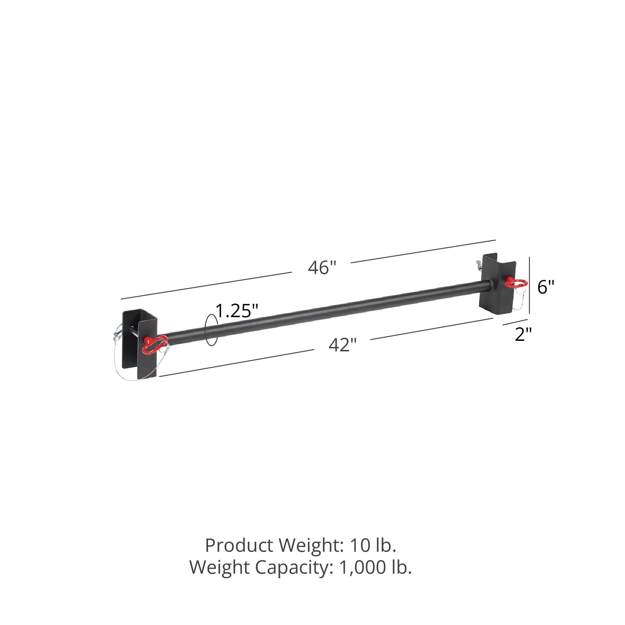 T-3 Series Independent Squat Stand Adjustable Pull-Up Bar - Image 5