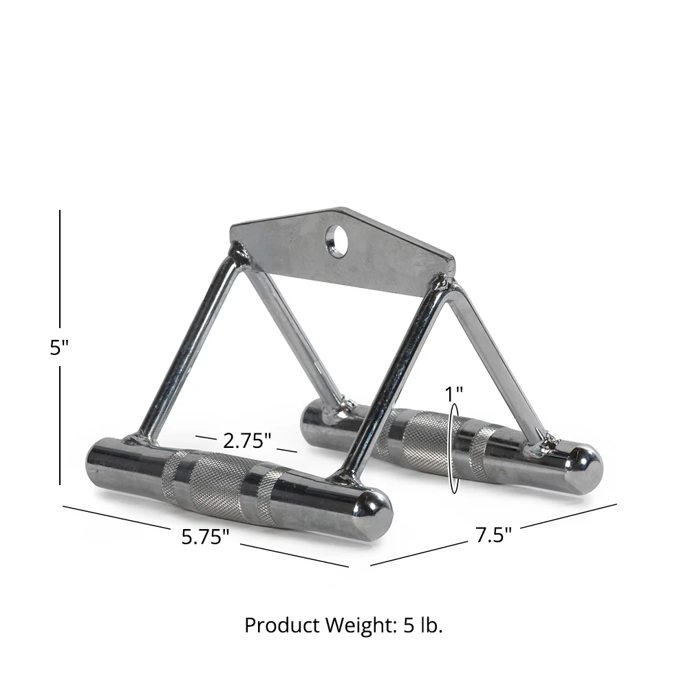 Double D-Handle Cable Machine Attachment - Image 5