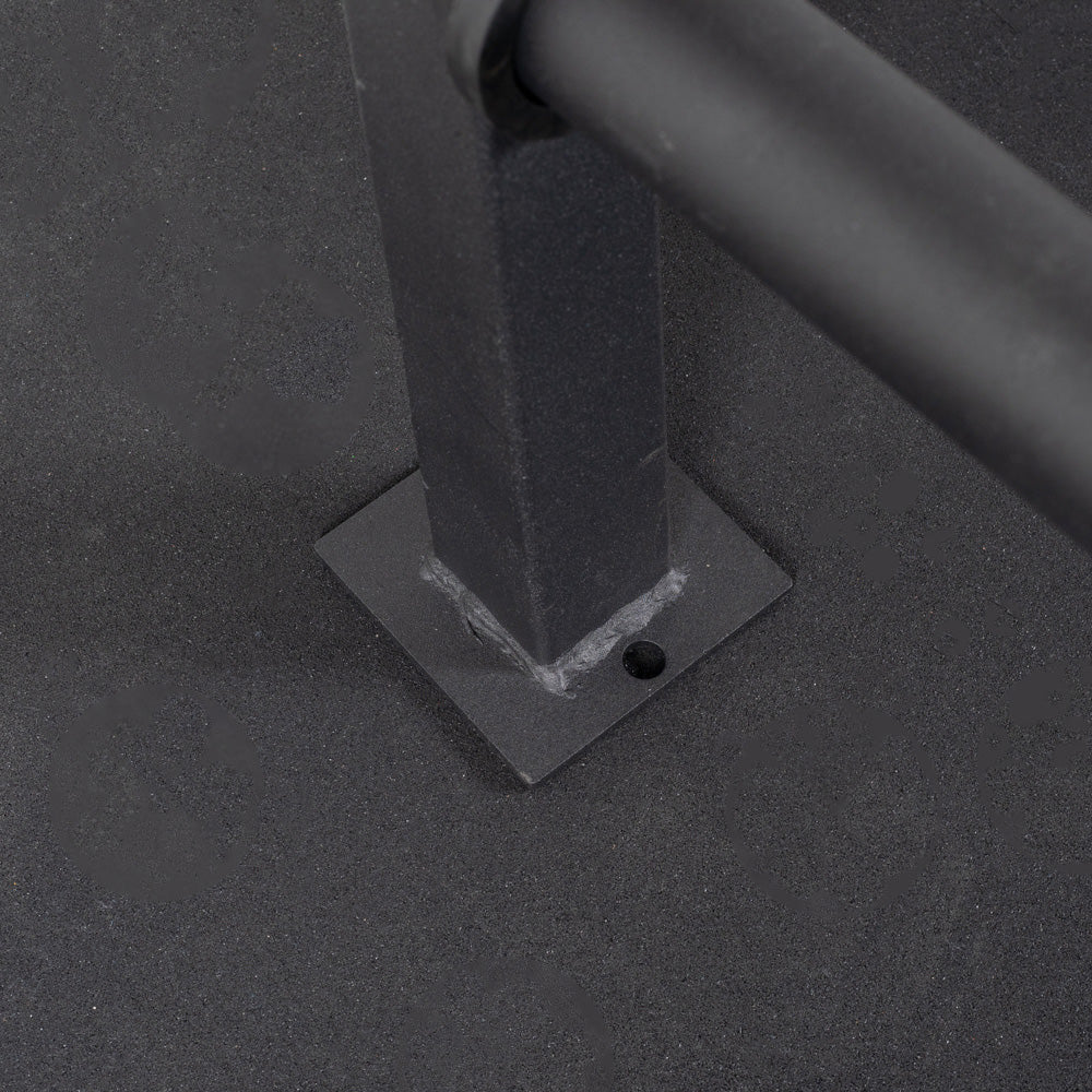 Wall Mounted 4-Peg Olympic Bumper Plate Weight Rack - Image 7