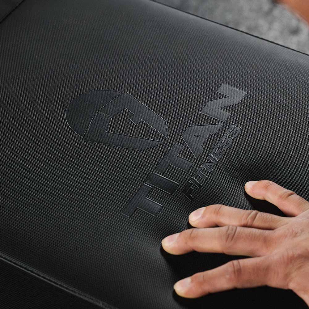 TITAN Series Single Post Flat Bench - Image 39