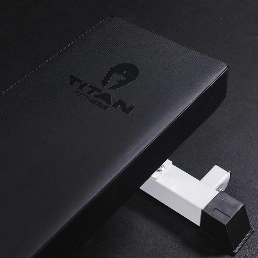 TITAN Series Single Post Flat Bench - Image 43